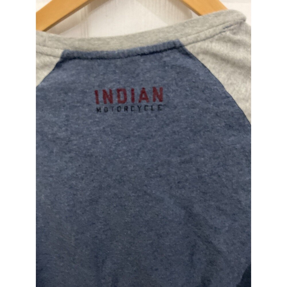 Indian Motorcycle Long Sleeve Raglan Shirt - Picture 6 of 6